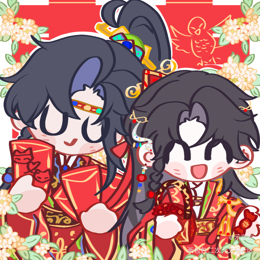 大婚_将进酒策舟绘画绘画作品