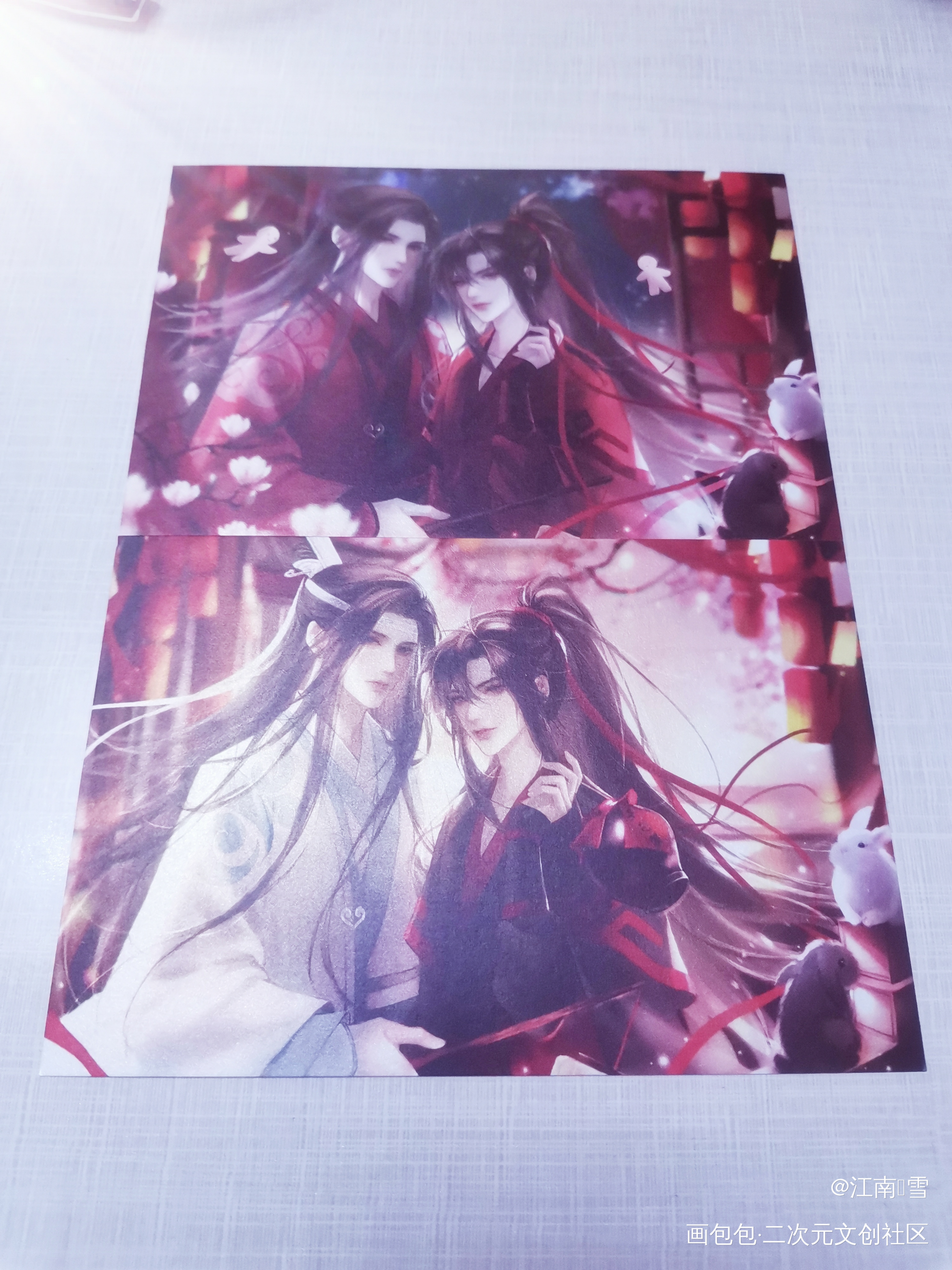 _魔道祖师谷美分享授权返图蓝忘机·魔道祖师魏无羡·魔道祖师绘画作品