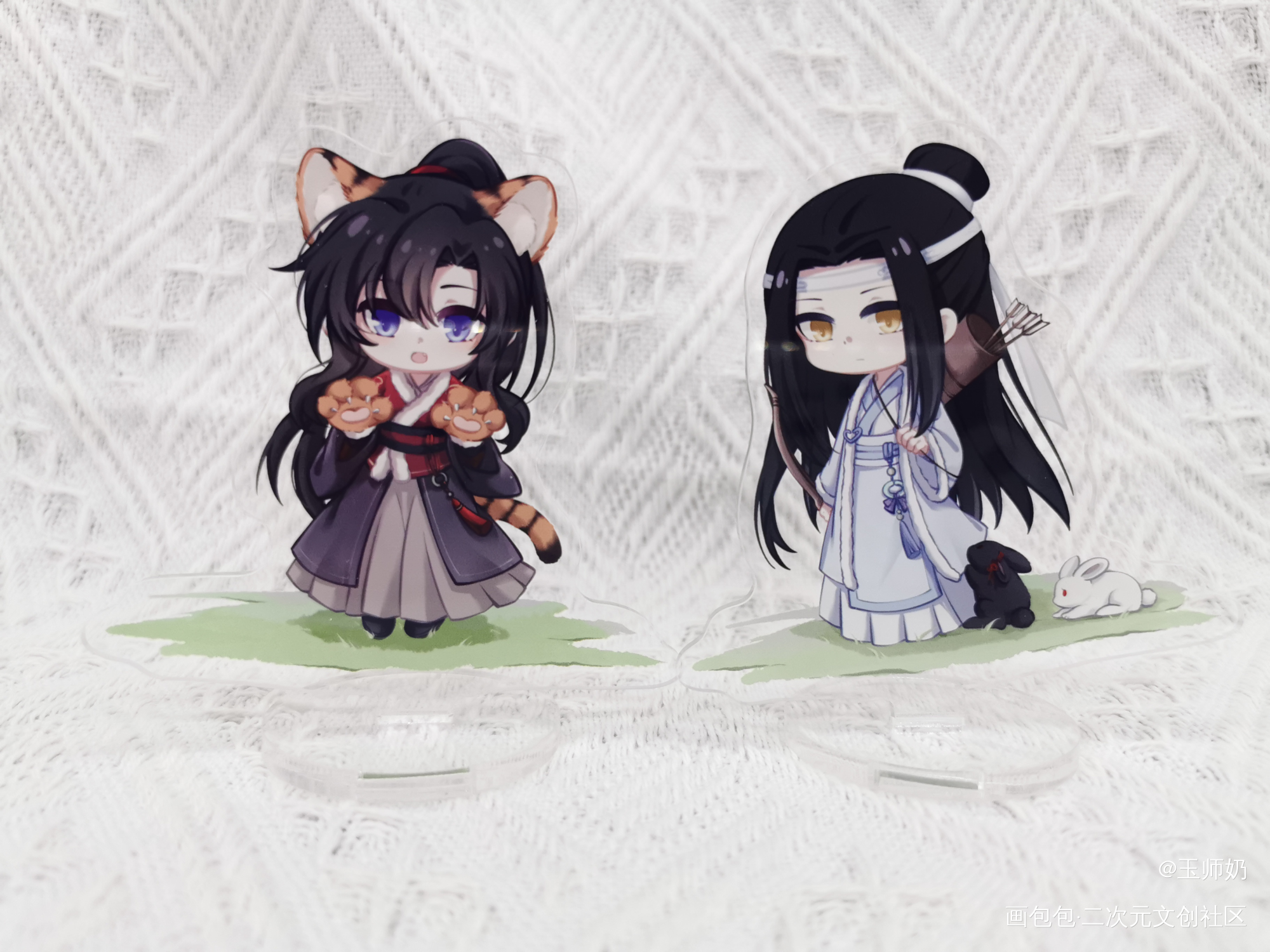 _魔道祖师无料返图忘羡蓝忘机·魔道祖师魏无羡·魔道祖师Q版绘画作品