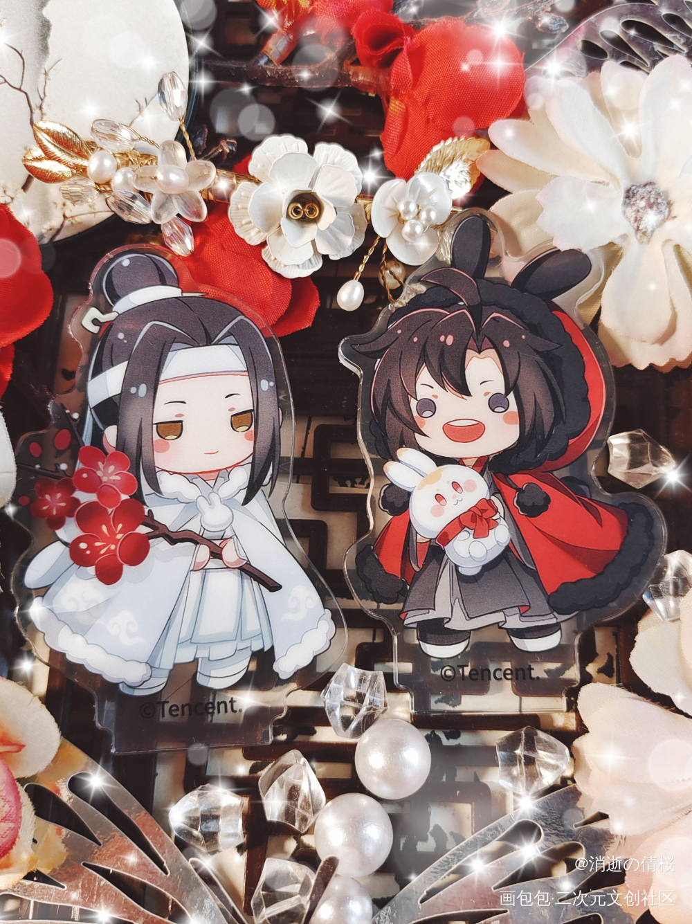 _魔道祖师随手记录春日碎片蓝忘机·魔道祖师魏无羡·魔道祖师绘画作品