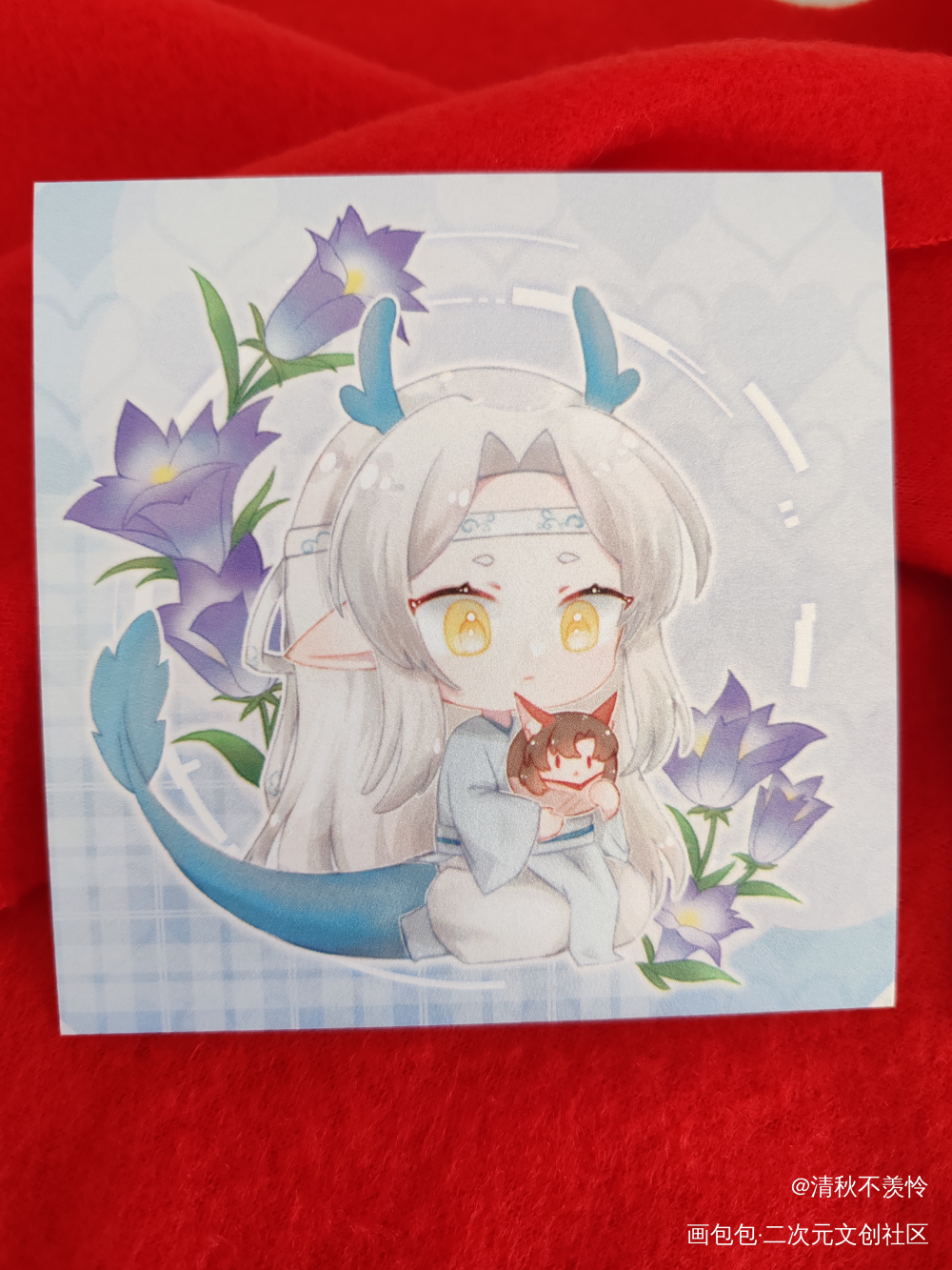 _魔道祖师无料返图忘羡蓝忘机魏无羡绘画作品