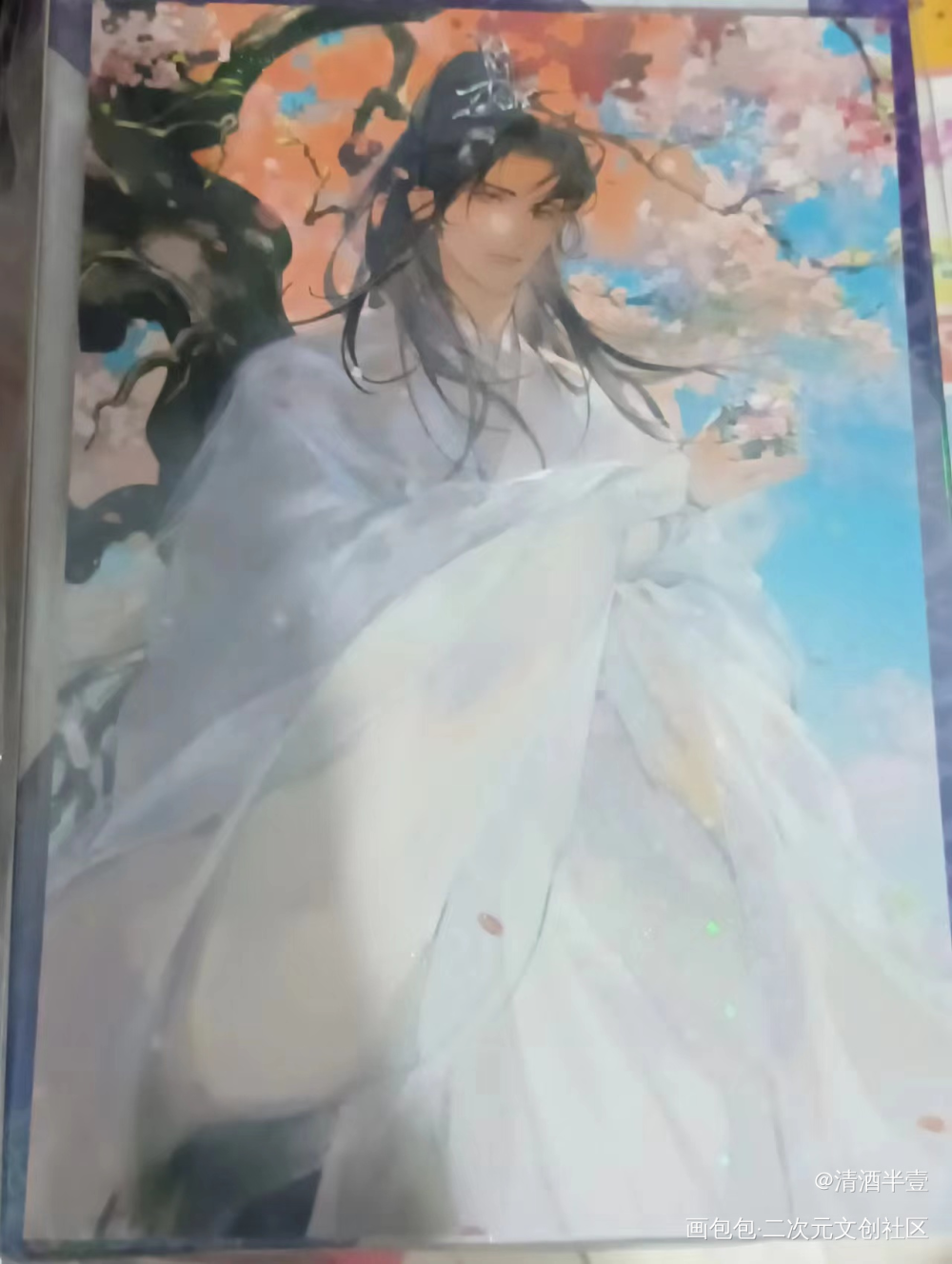 _二哈和他的白猫师尊无料返图绘画作品