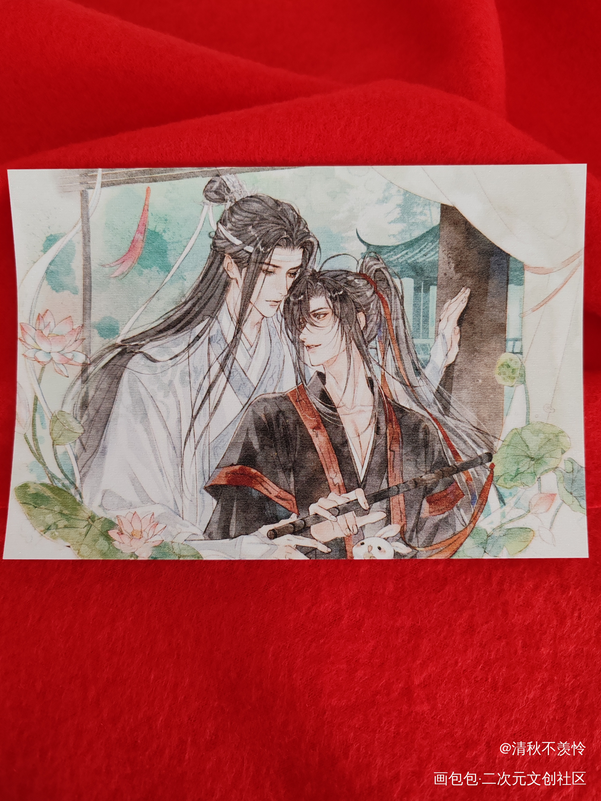 _魔道祖师无料返图忘羡蓝忘机魏无羡绘画作品