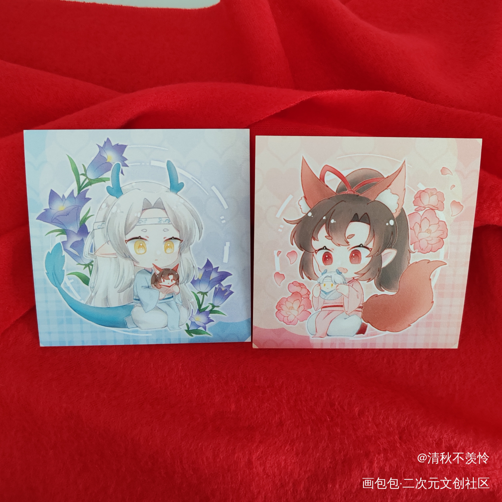 _魔道祖师无料返图忘羡蓝忘机魏无羡绘画作品
