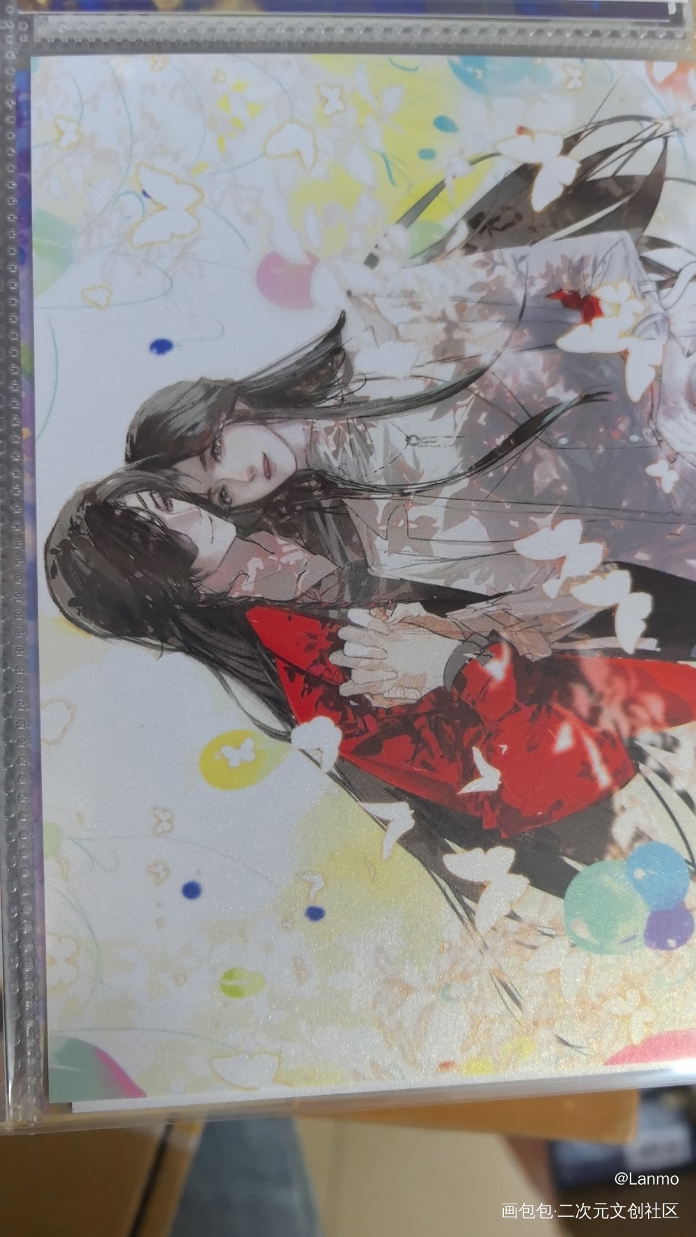 太美啦_魔道祖师无料返图谢怜花城绘画作品