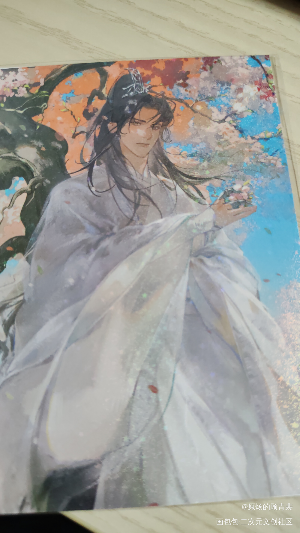 _二哈和他的白猫师尊无料返图原顾燃晚楚晚宁·二哈和他的白猫师尊墨燃绘画作品