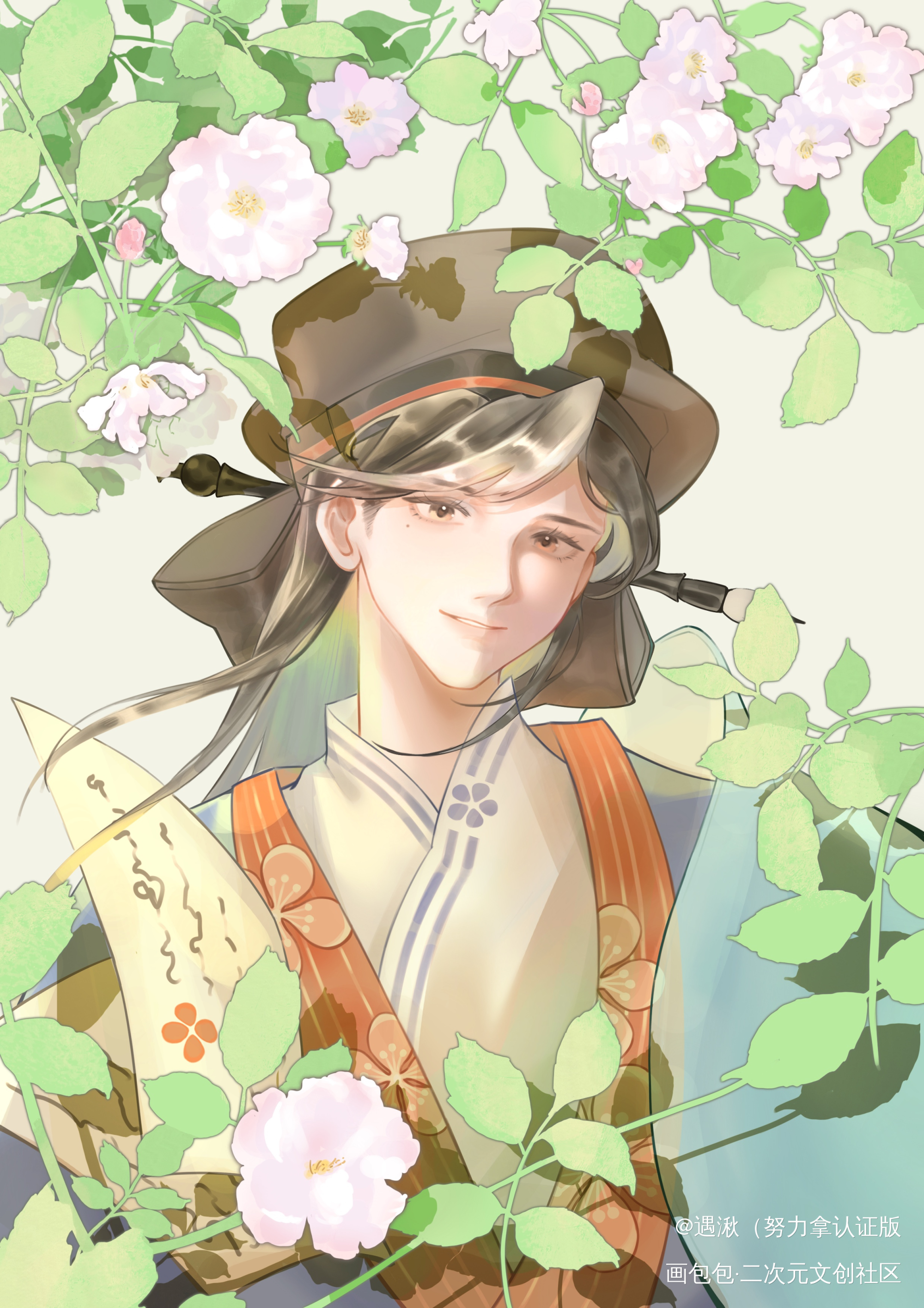 不入园中怎知春色如许_忘川风华录汤显祖忘川风华录手游绘画作品