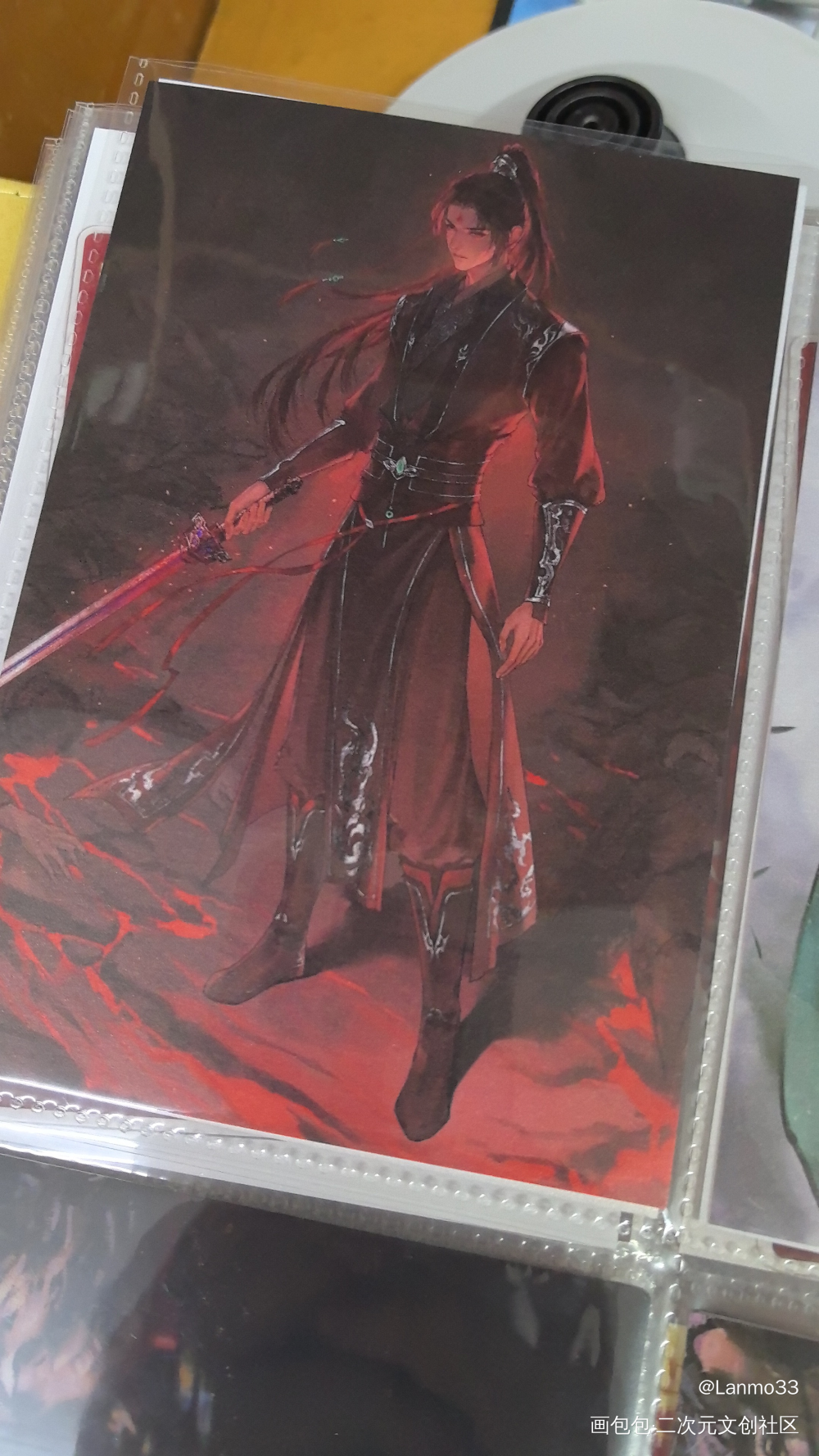 太美啦_人渣反派自救系统无料返图洛冰河绘画作品