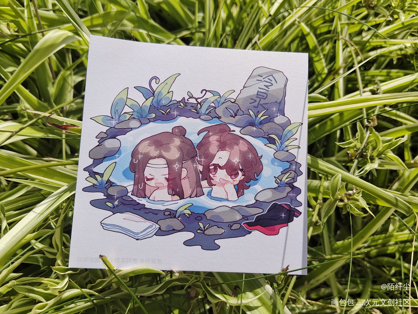 好可爱_魔道祖师忘羡蓝忘机·魔道祖师魏无羡·魔道祖师绘画作品