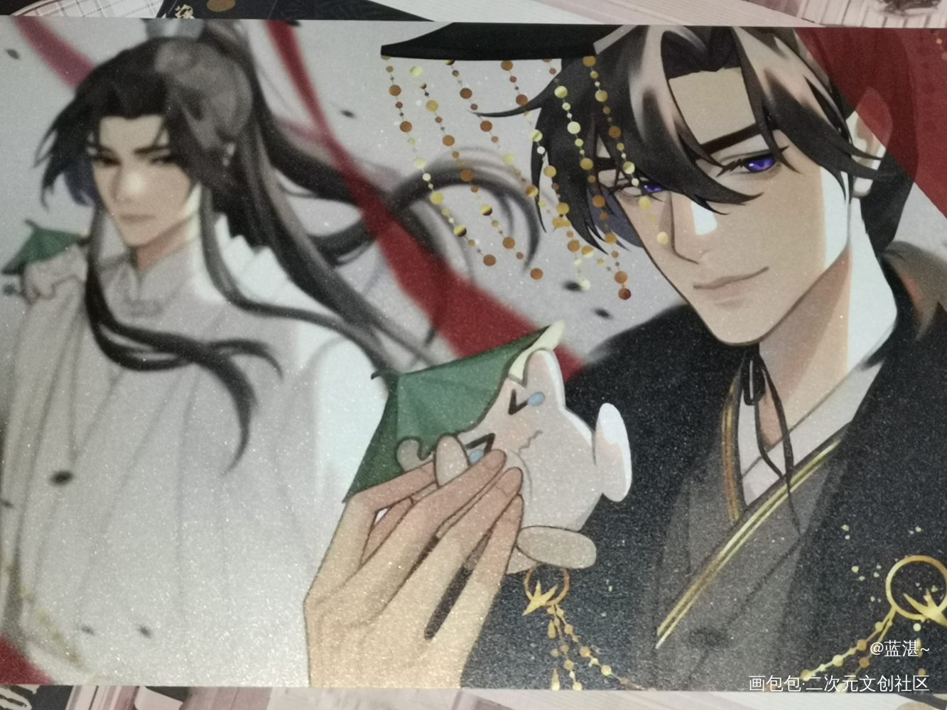 _二哈和他的白猫师尊无料返图绘画作品