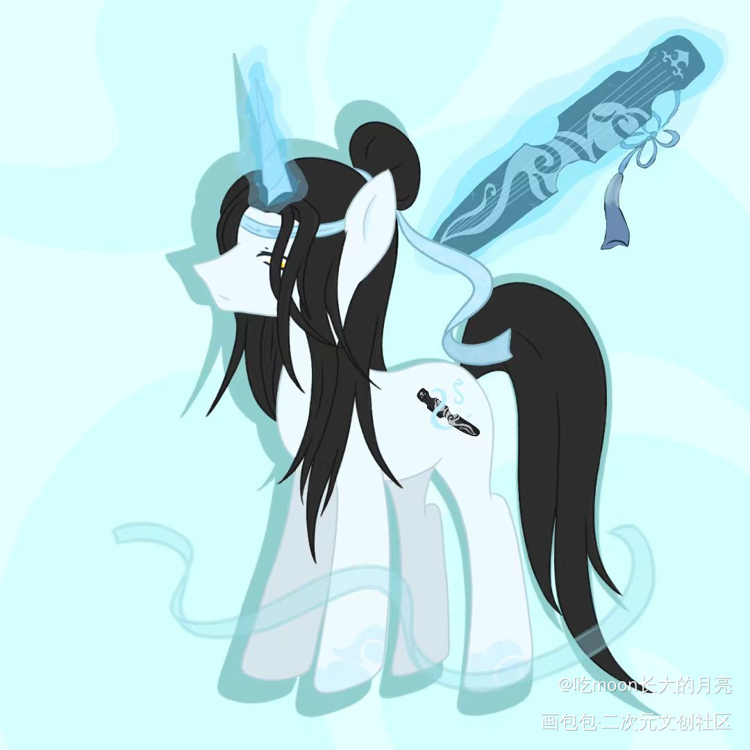 5.11_魔道祖师蓝忘机·魔道祖师魏无羡·魔道祖师蓝忘机魏无羡绘画作品