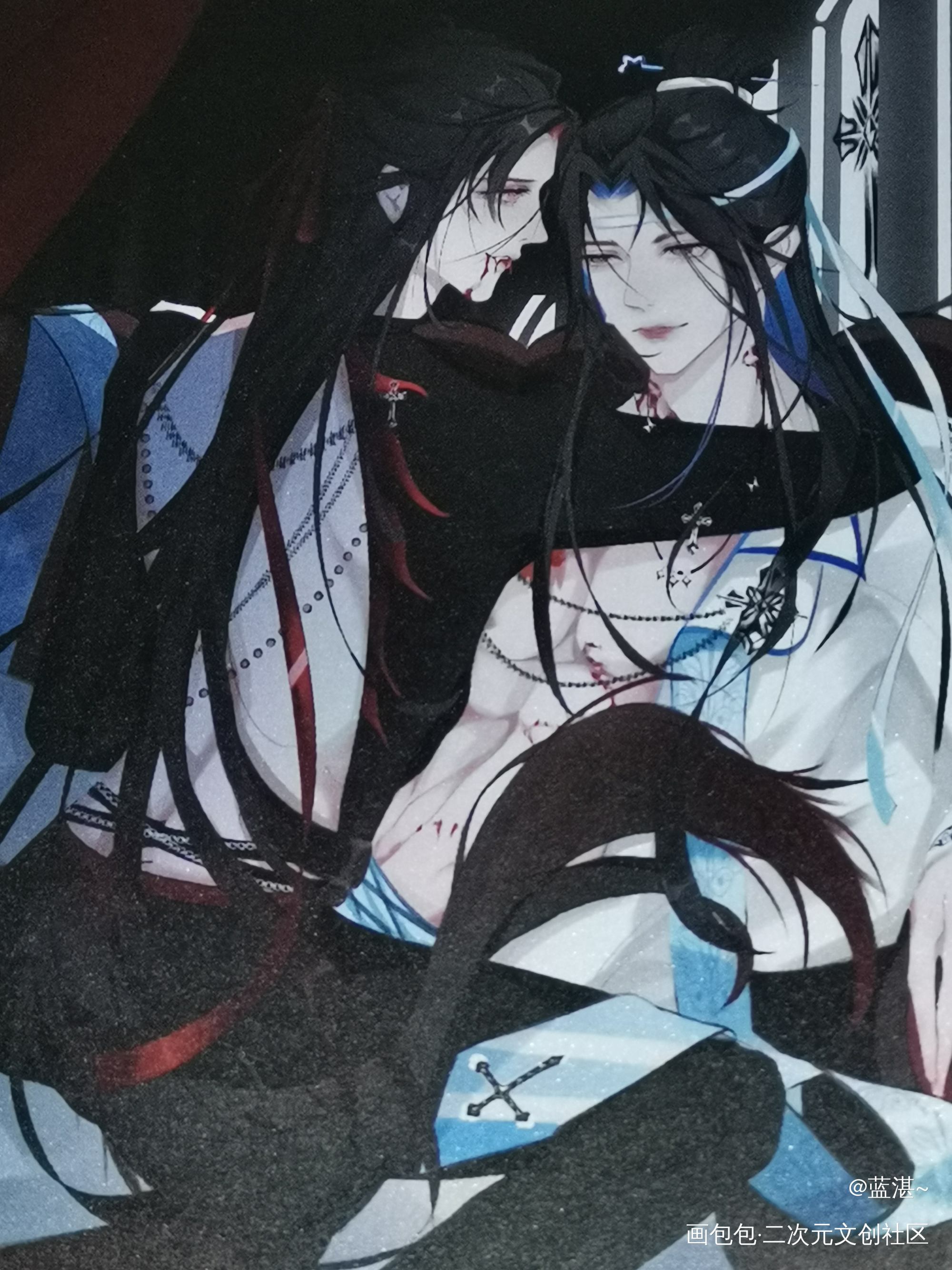 _魔道祖师无料返图绘画作品