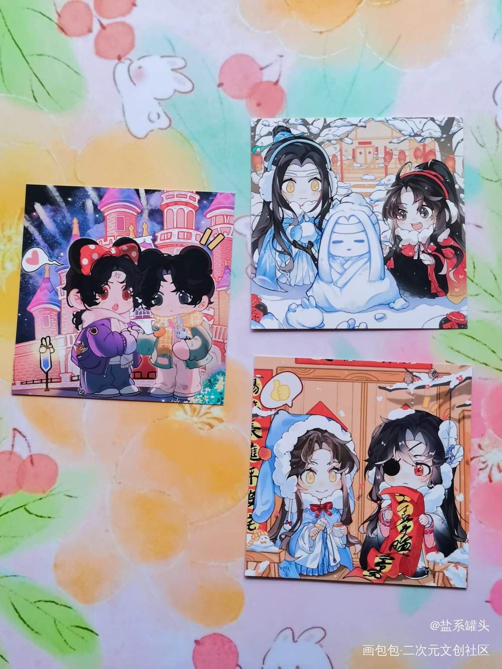 _人渣反派自救系统无料返图花城·天官赐福谢怜·天官赐福洛冰河·人渣反派自救系统沈清秋·人渣反派自救系统蓝忘机·魔道祖师魏无羡·魔道祖师绘画作品