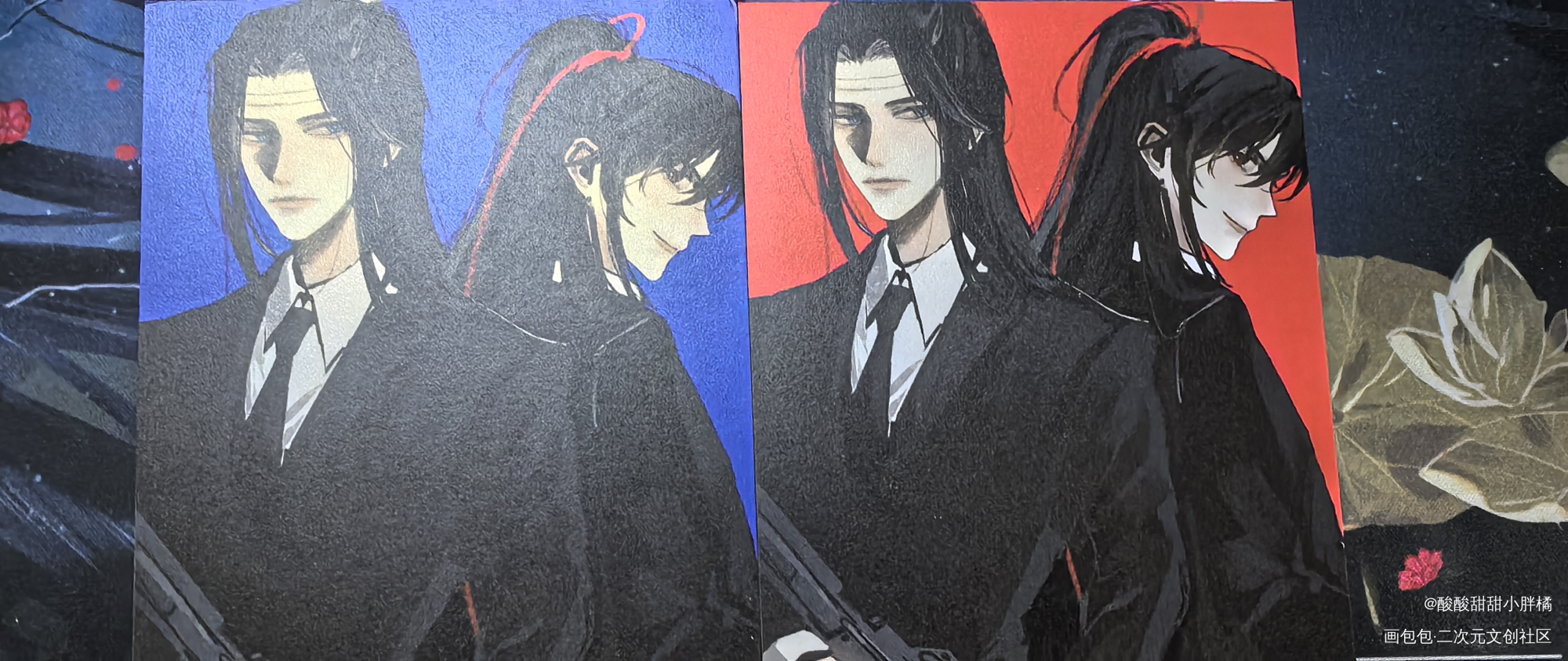 _魔道祖师无料返图绘画作品