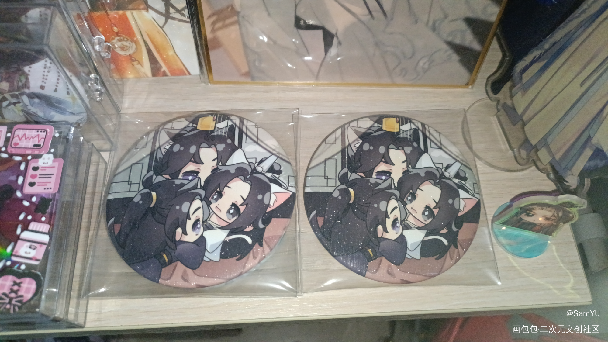_二哈和他的白猫师尊无料返图绘画作品