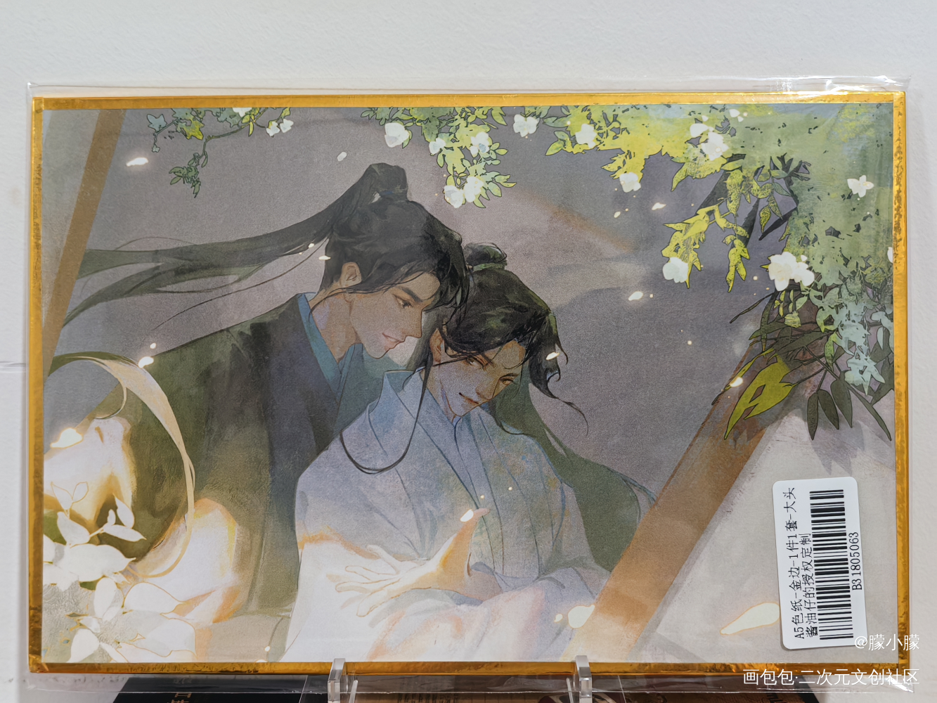 _二哈和他的白猫师尊授权返图绘画作品