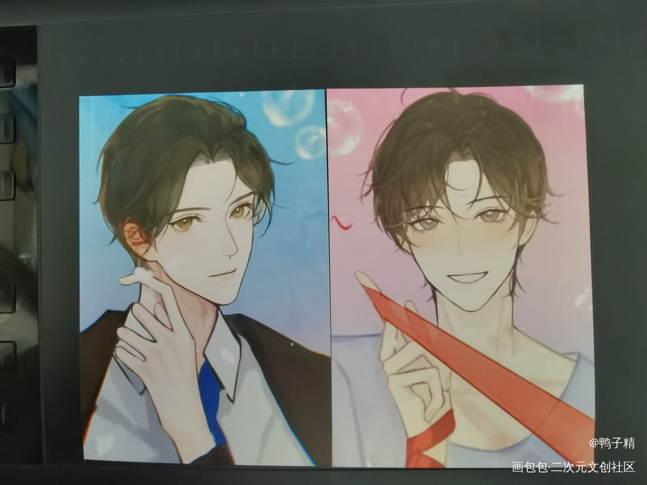 _魔道祖师授权返图蓝忘机魏无羡绘画作品