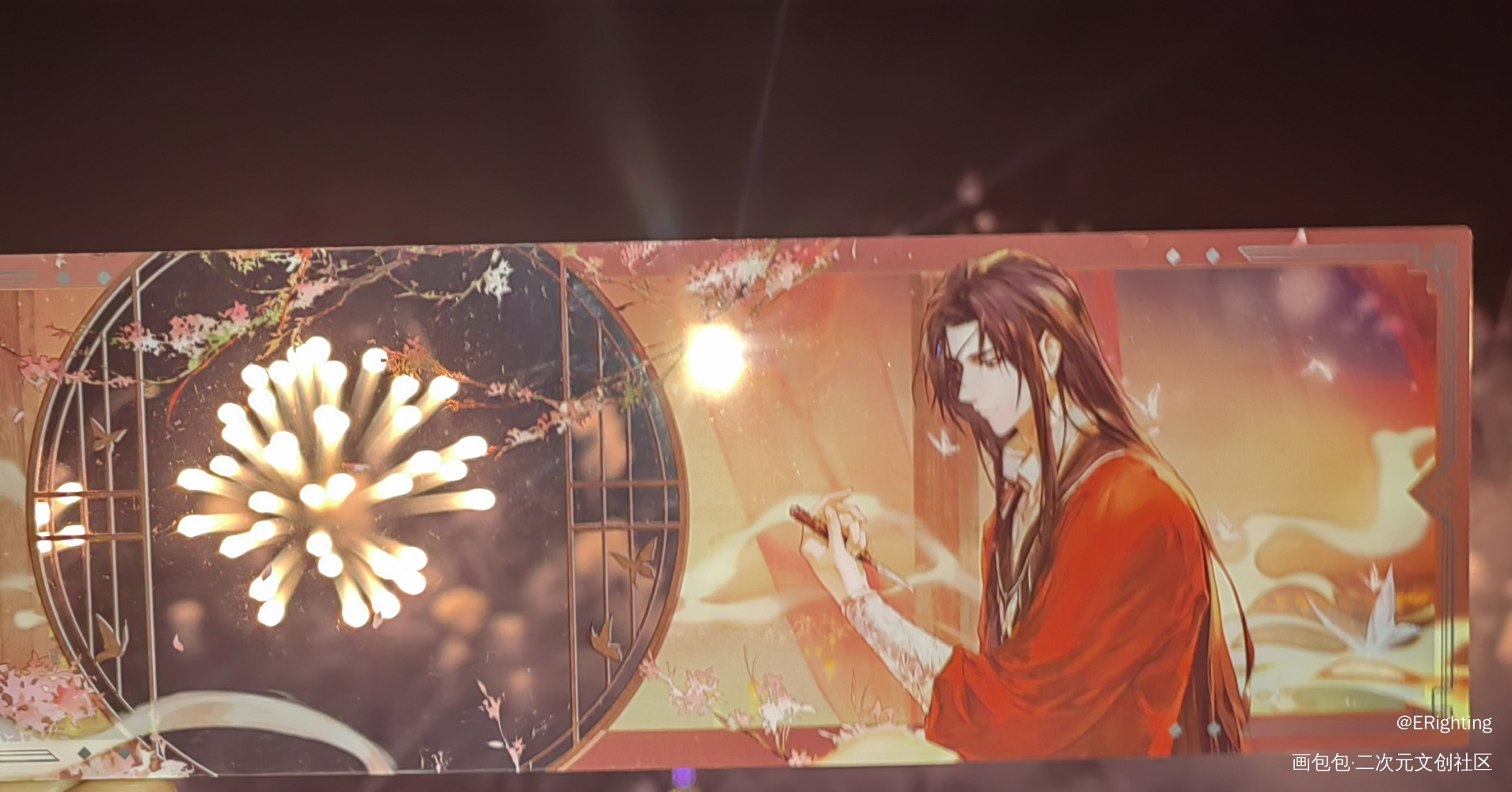 烟火和他们_天官赐福绘画作品