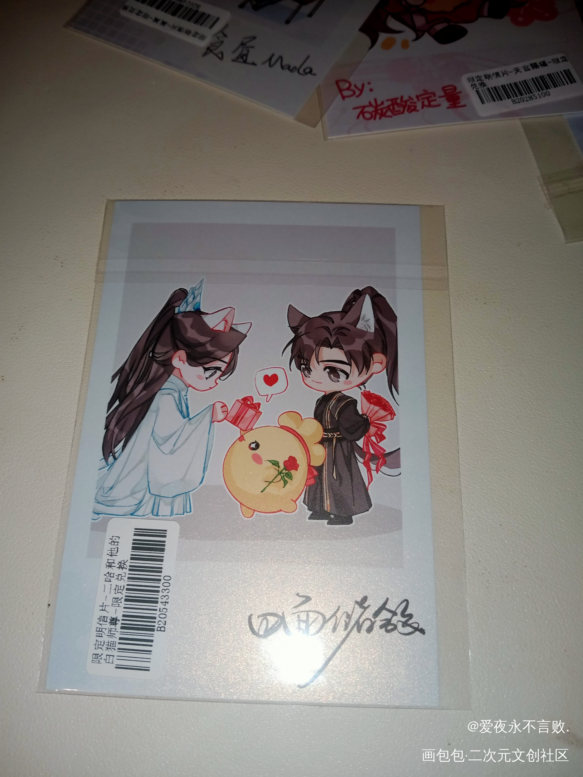 _二哈和他的白猫师尊无料返图绘画作品