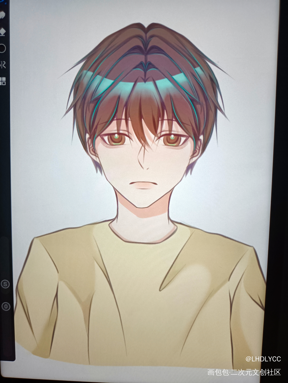 “简哥…你不要我了嘛？”_188男团李玉绘画作品