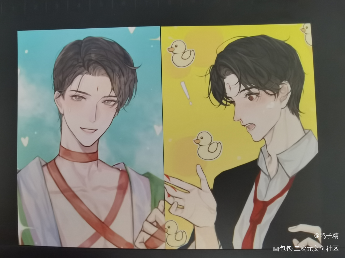 _人渣反派自救系统授权返图沈清秋洛冰河绘画作品