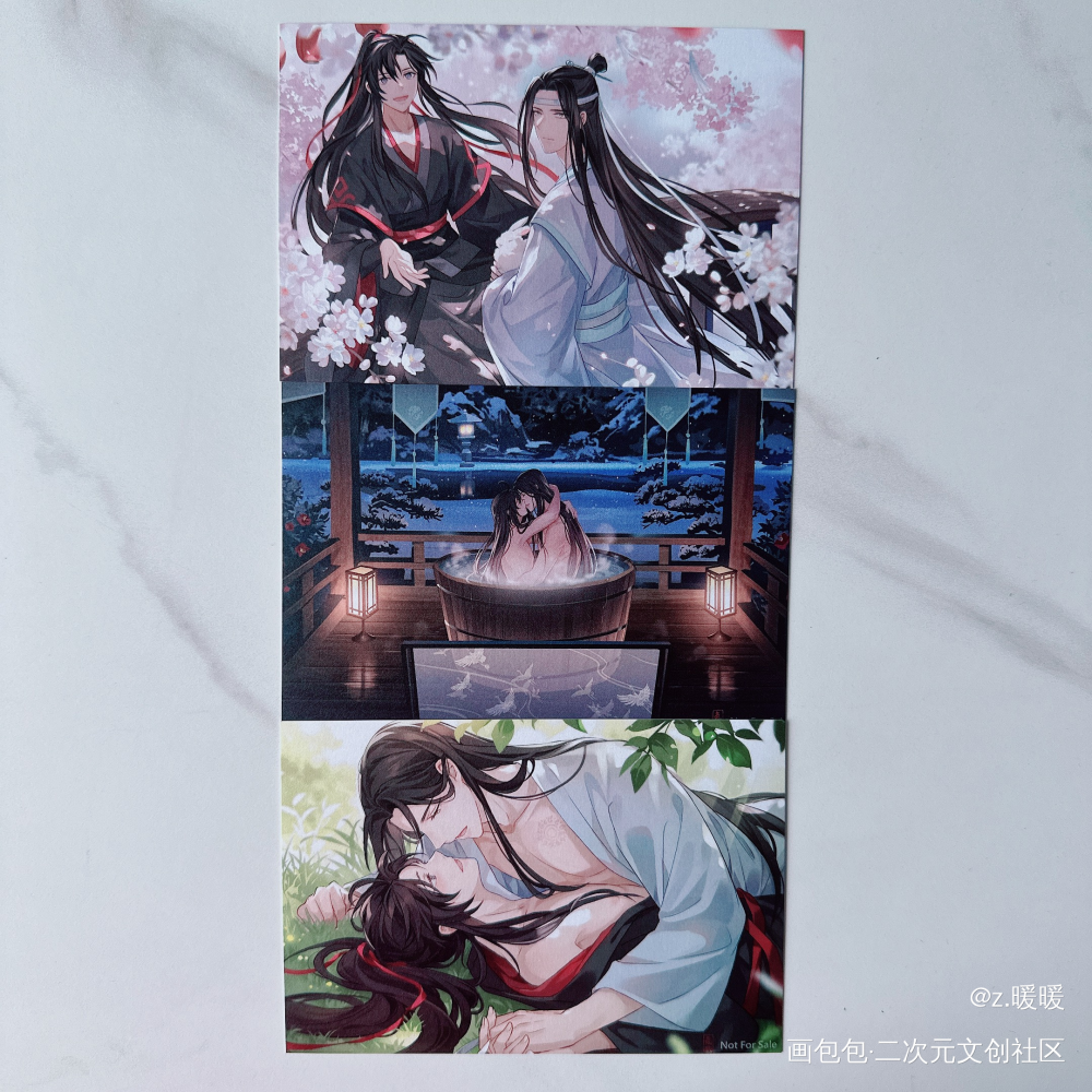 超爱的！_魔道祖师无料返图绘画作品