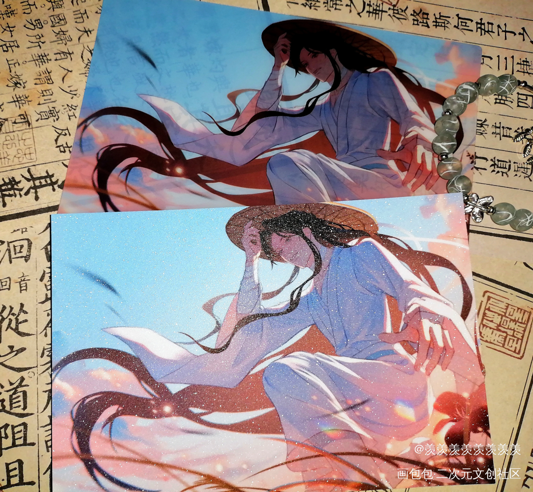 _天官赐福无料返图花城·天官赐福谢怜·天官赐福绘画作品