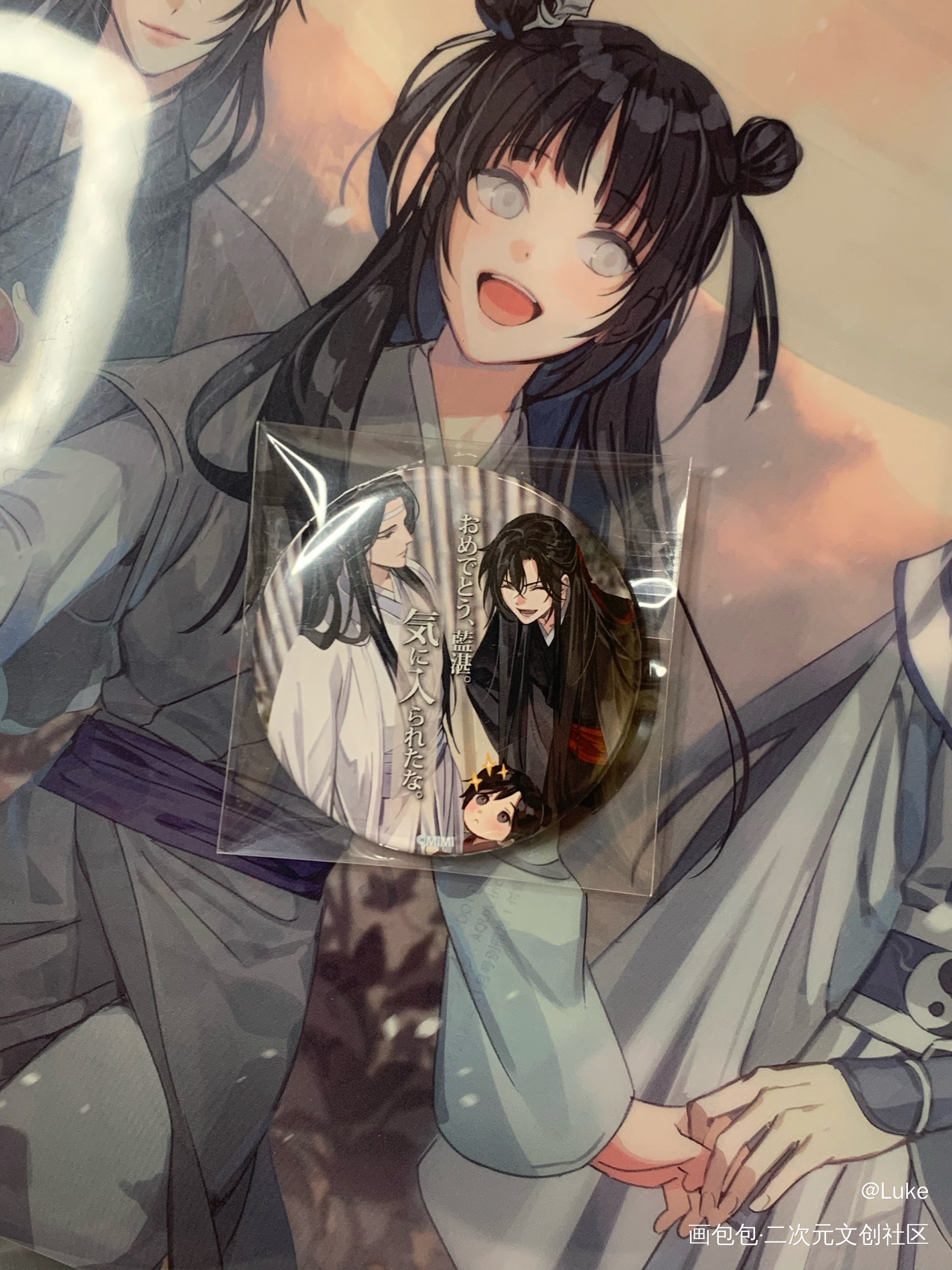 _魔道祖师蓝忘机·魔道祖师魏无羡·魔道祖师绘画作品