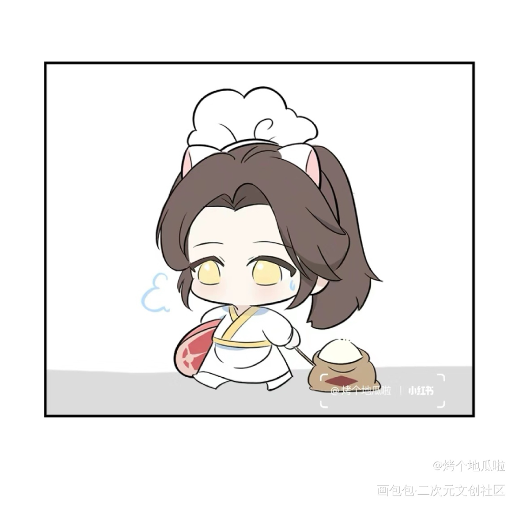 猫宁:又是哄墨燃那小子的一天_二哈和他的白猫师尊师昧墨燃楚晚宁绘画作品