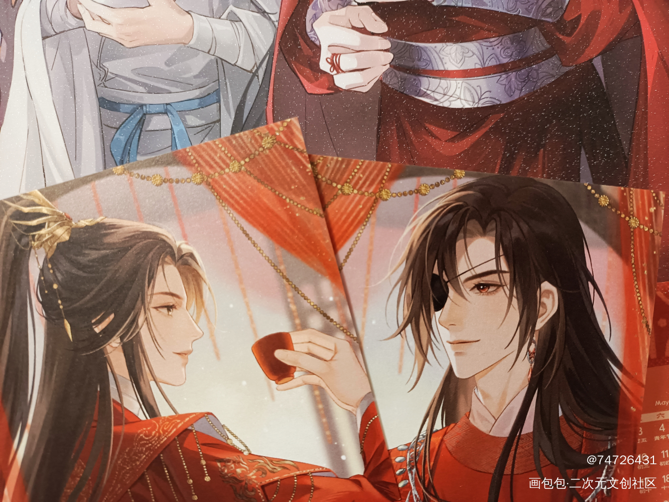 _天官赐福无料返图绘画作品