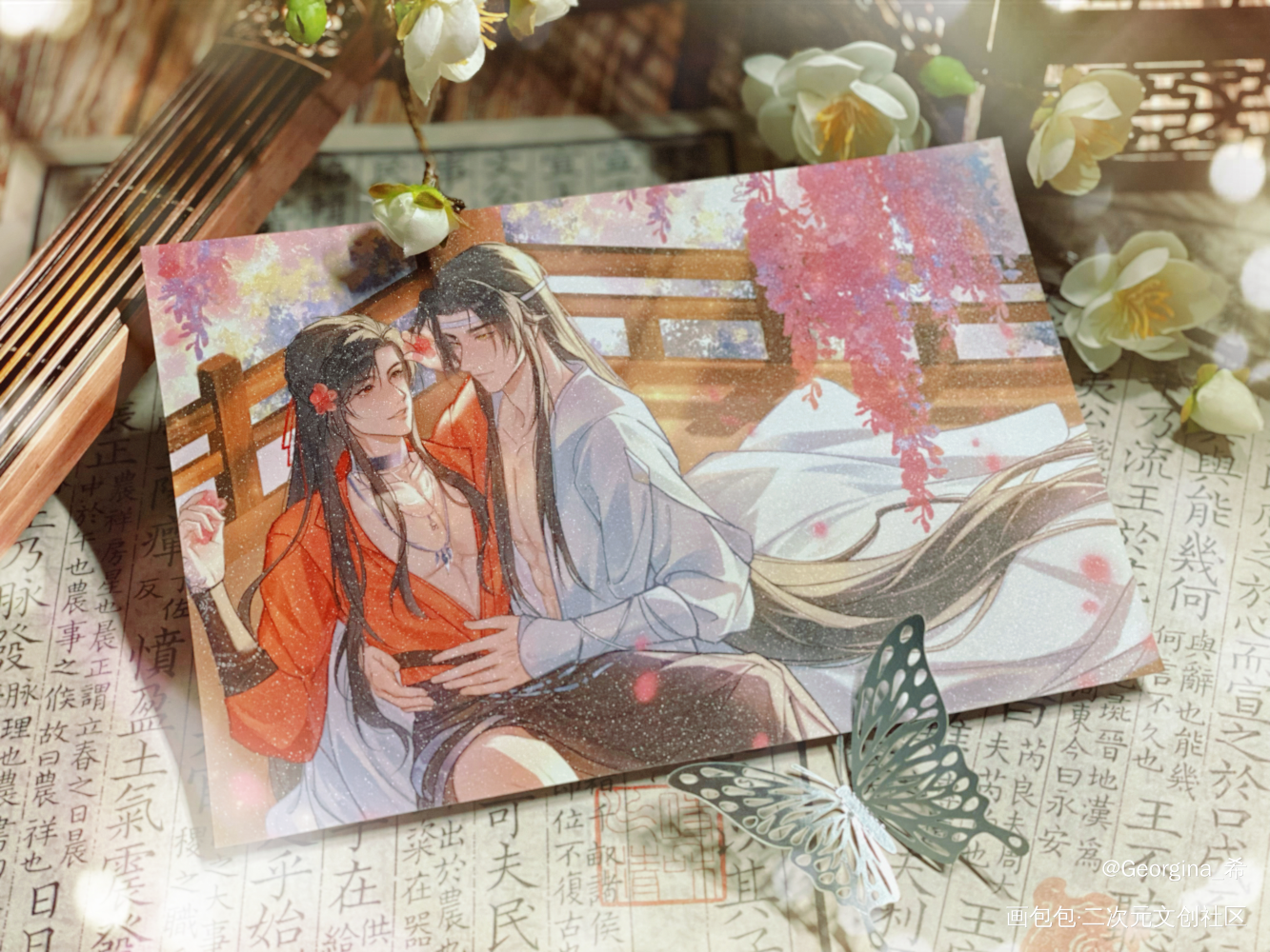 _魔道祖师蓝忘机·魔道祖师魏无羡·魔道祖师绘画作品