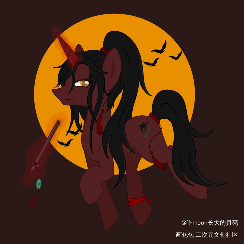 5.15_魔道祖师蓝忘机·魔道祖师魏无羡·魔道祖师蓝忘机魏无羡绘画作品