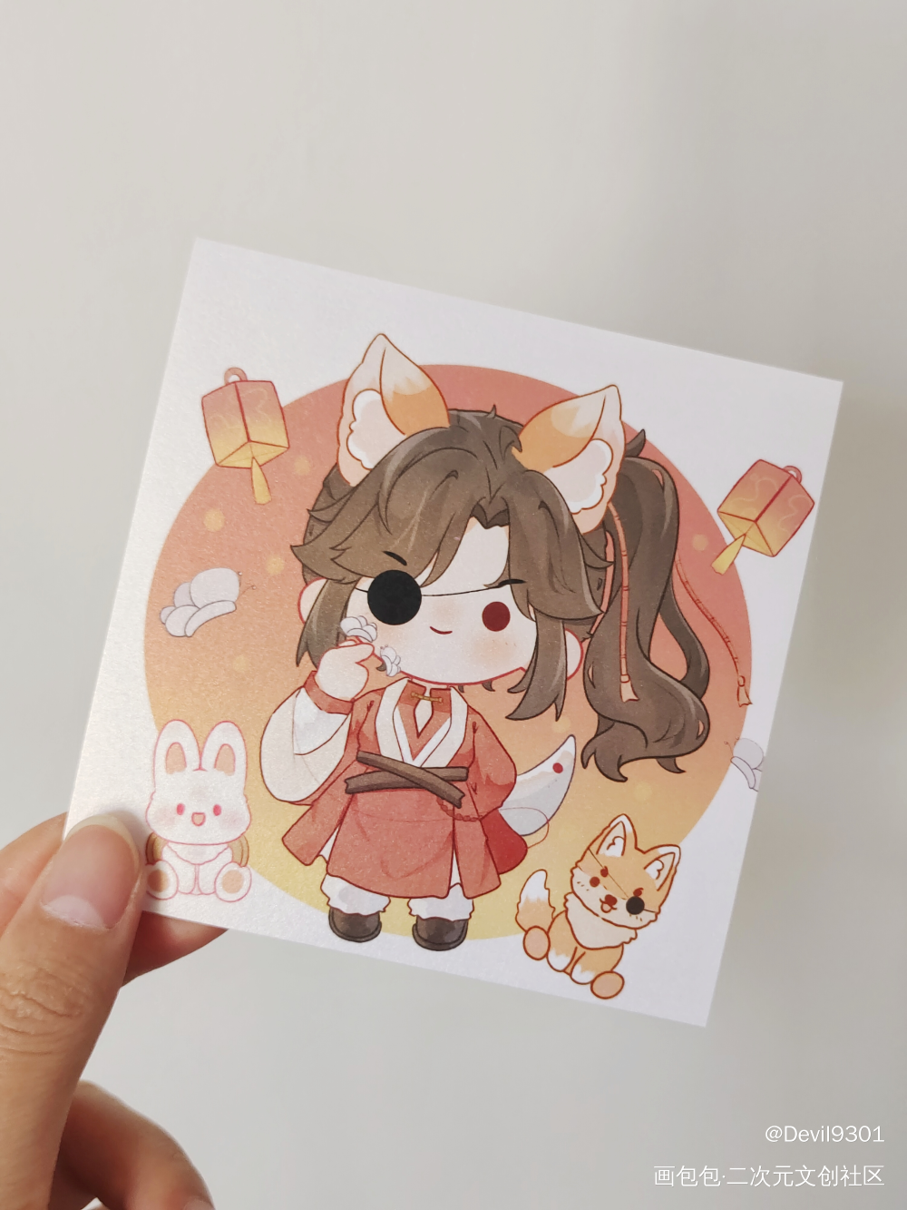 _天官赐福无料返图绘画作品