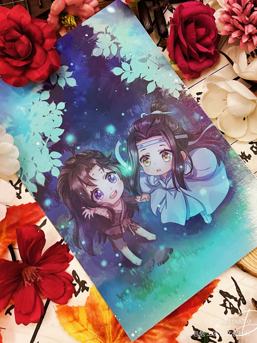 _魔道祖师蓝忘机·魔道祖师魏无羡·魔道祖师绘画作品