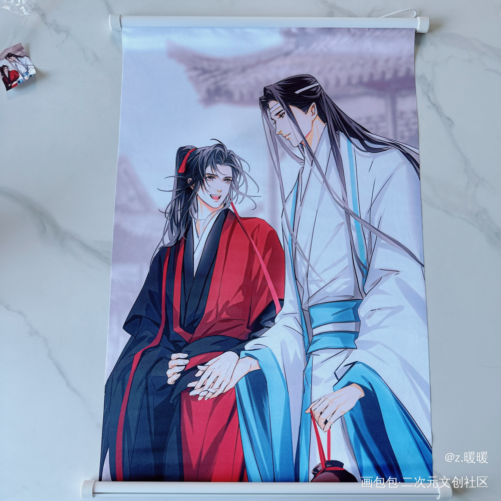 超美的！_魔道祖师授权返图绘画作品