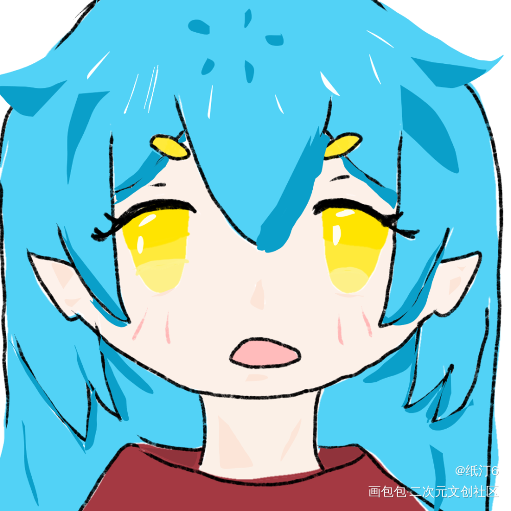 。_摸鱼页手绘搞笑绘画作品