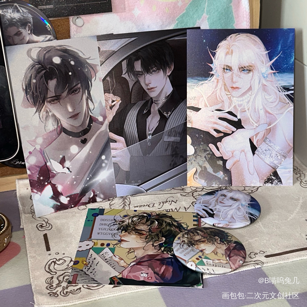 每一张图都帅呆了_谁把谁当真188男团绘画作品