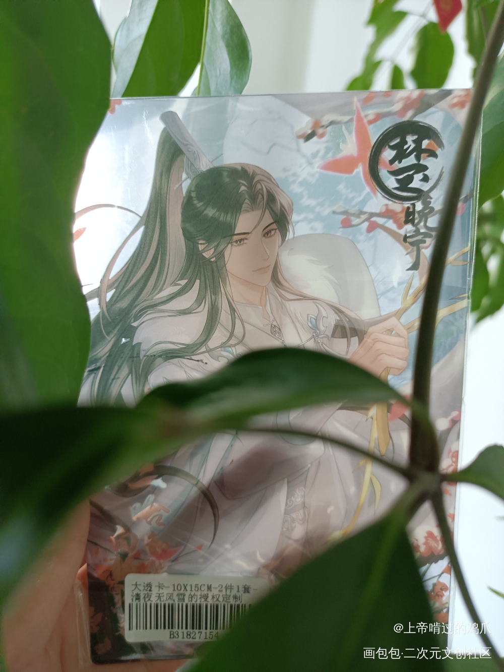 超美丽的燃晚～_二哈和他的白猫师尊授权返图绘画作品