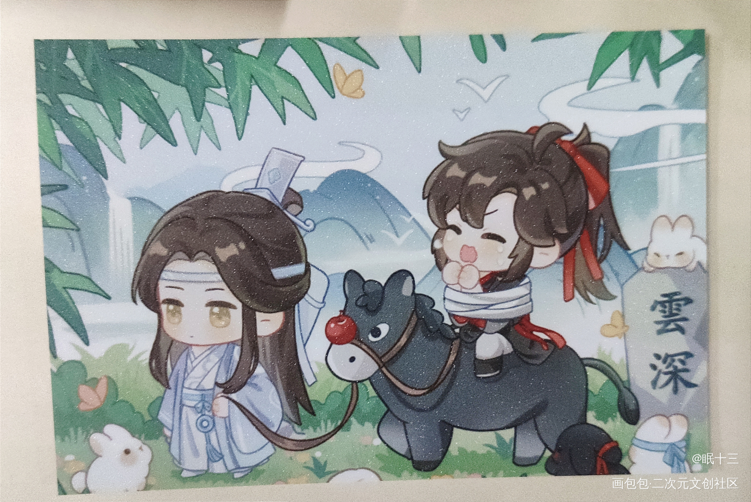 _魔道祖师无料返图蓝忘机·魔道祖师魏无羡·魔道祖师绘画作品