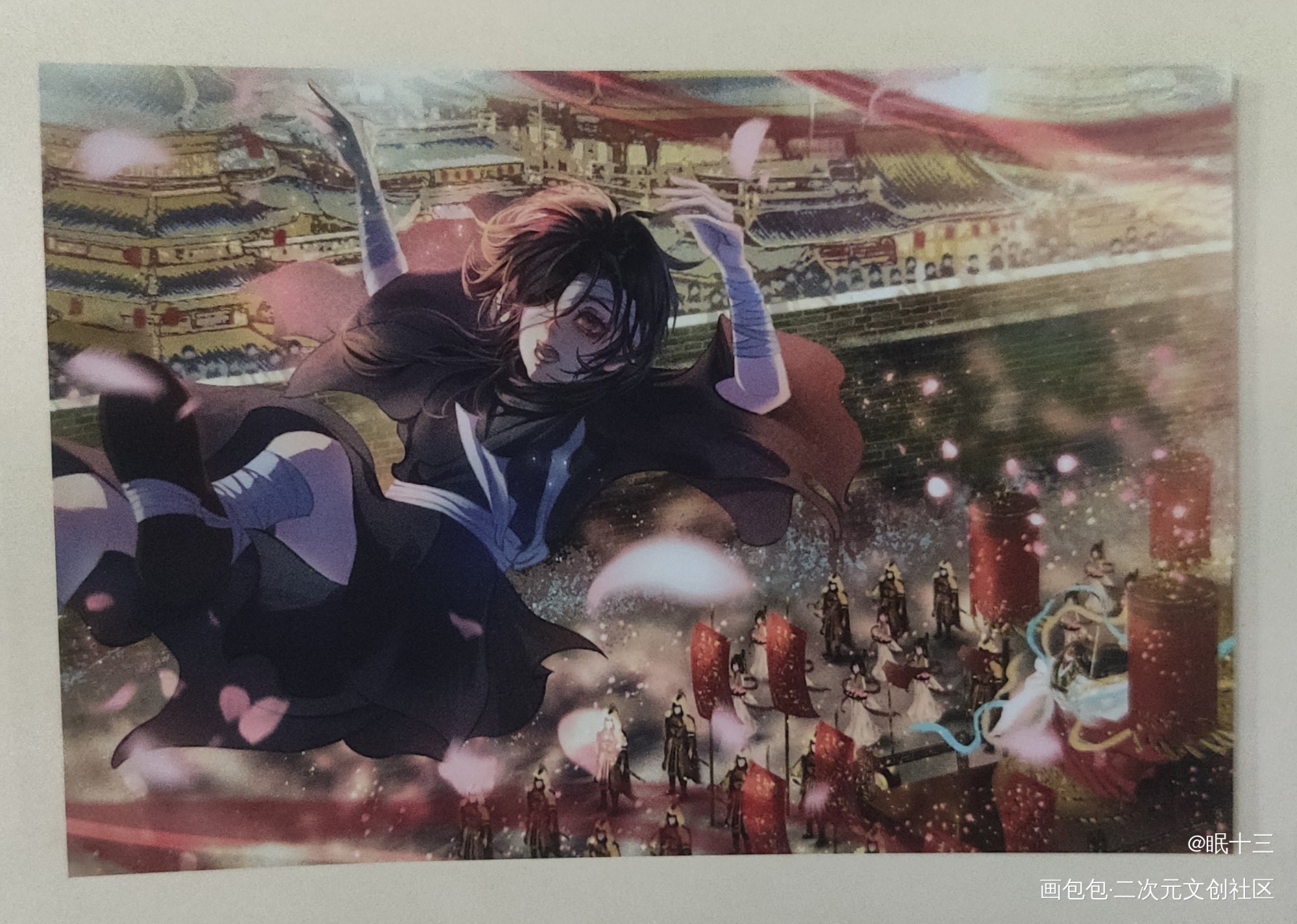 _魔道祖师花城·天官赐福谢怜·天官赐福洛冰河·人渣反派自救系统沈清秋·人渣反派自救系统绘画作品