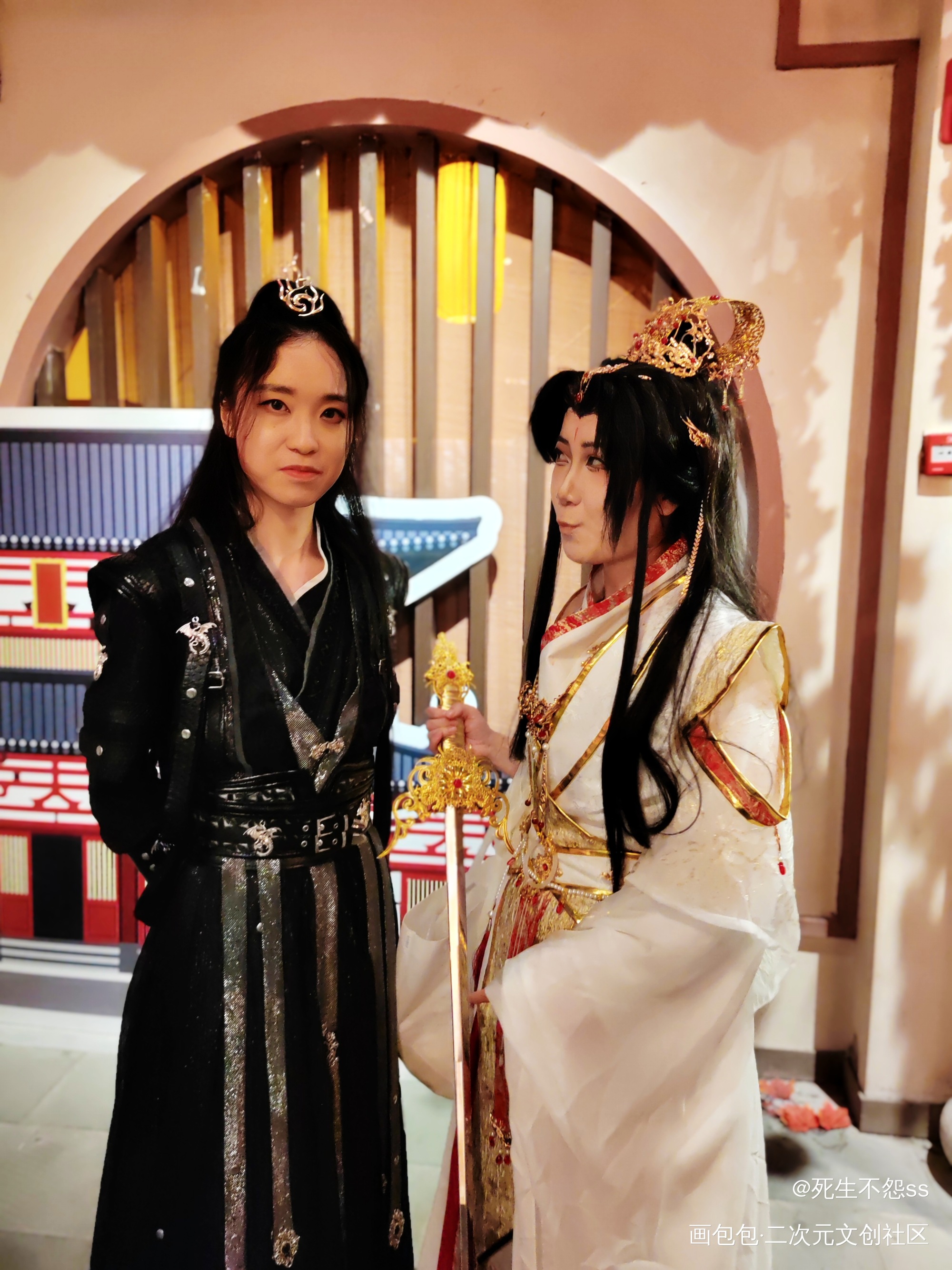 可爱多天官赐福快闪第三弹_天官赐福花怜谢怜花城墨香铜臭绘画作品