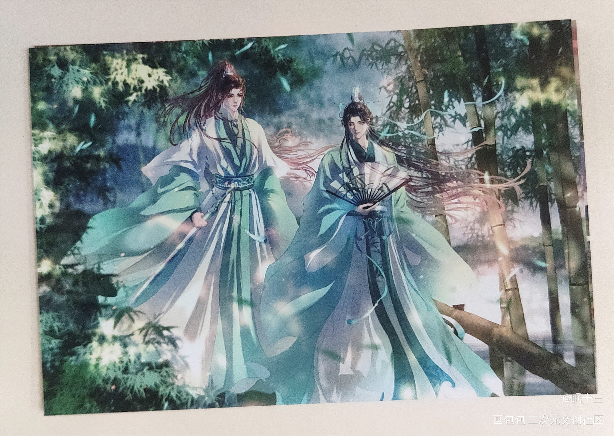 _魔道祖师花城·天官赐福谢怜·天官赐福洛冰河·人渣反派自救系统沈清秋·人渣反派自救系统绘画作品