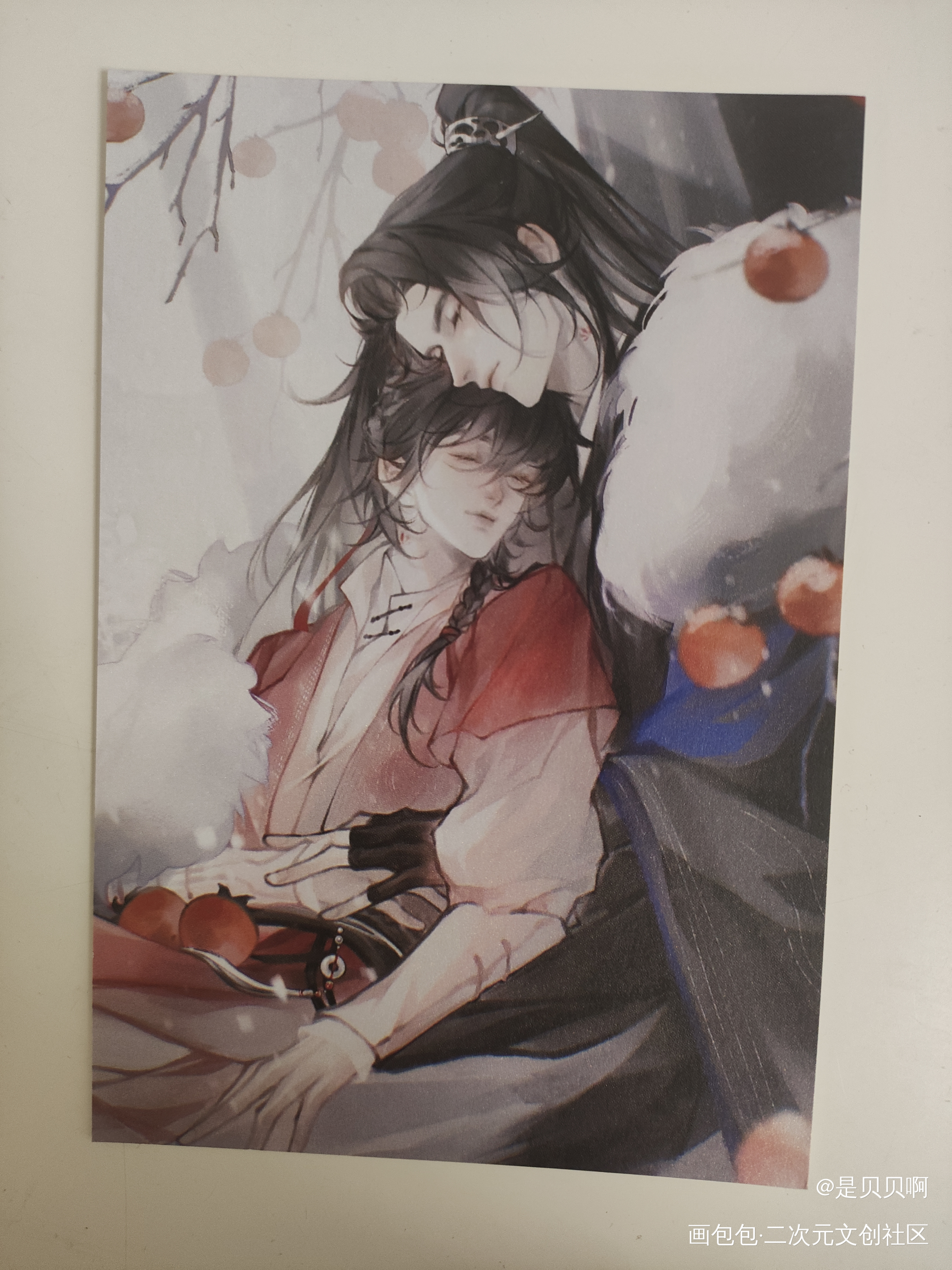 _二哈和他的白猫师尊无料返图绘画作品