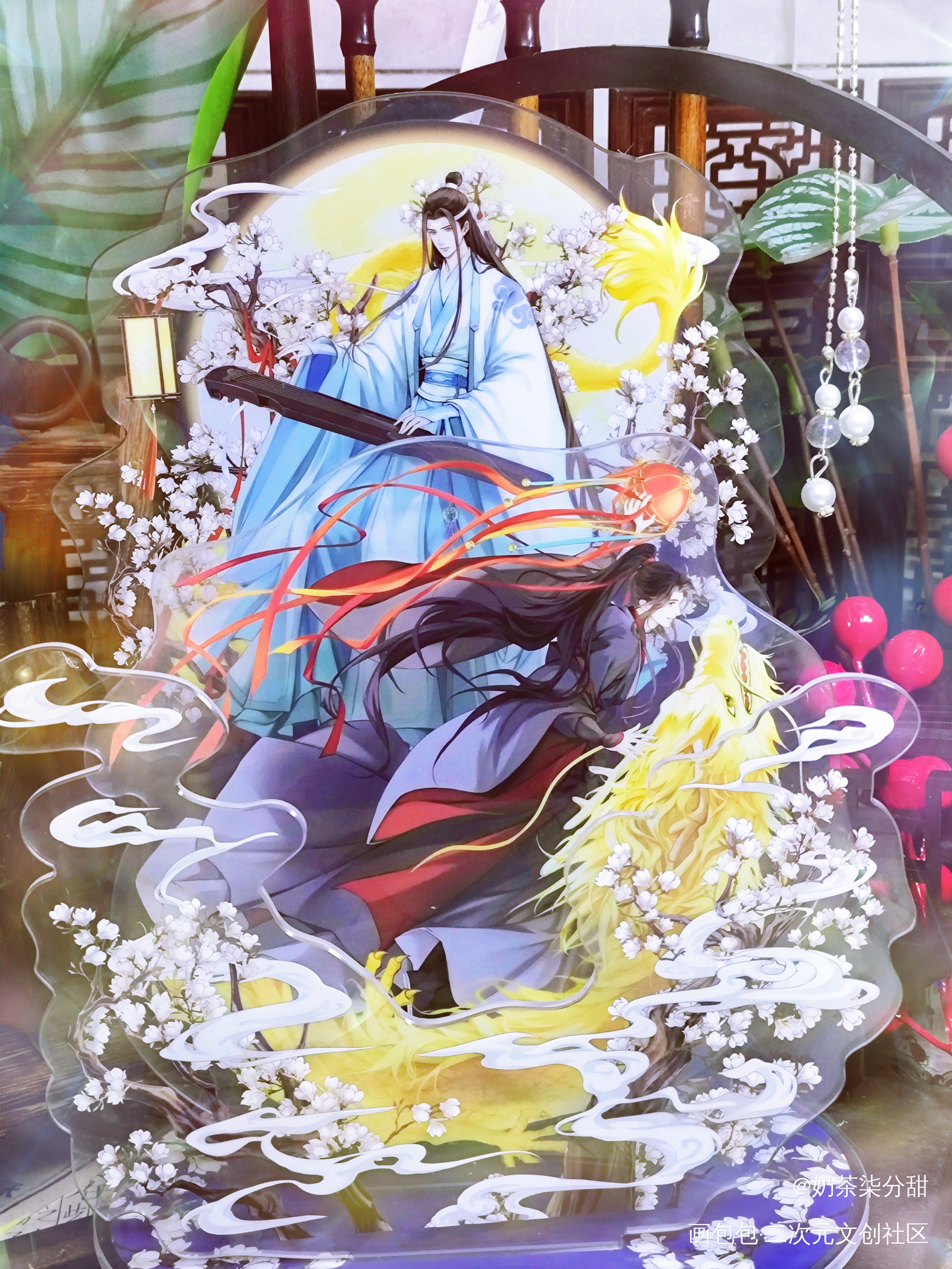 _魔道祖师蓝忘机·魔道祖师魏无羡·魔道祖师绘画作品