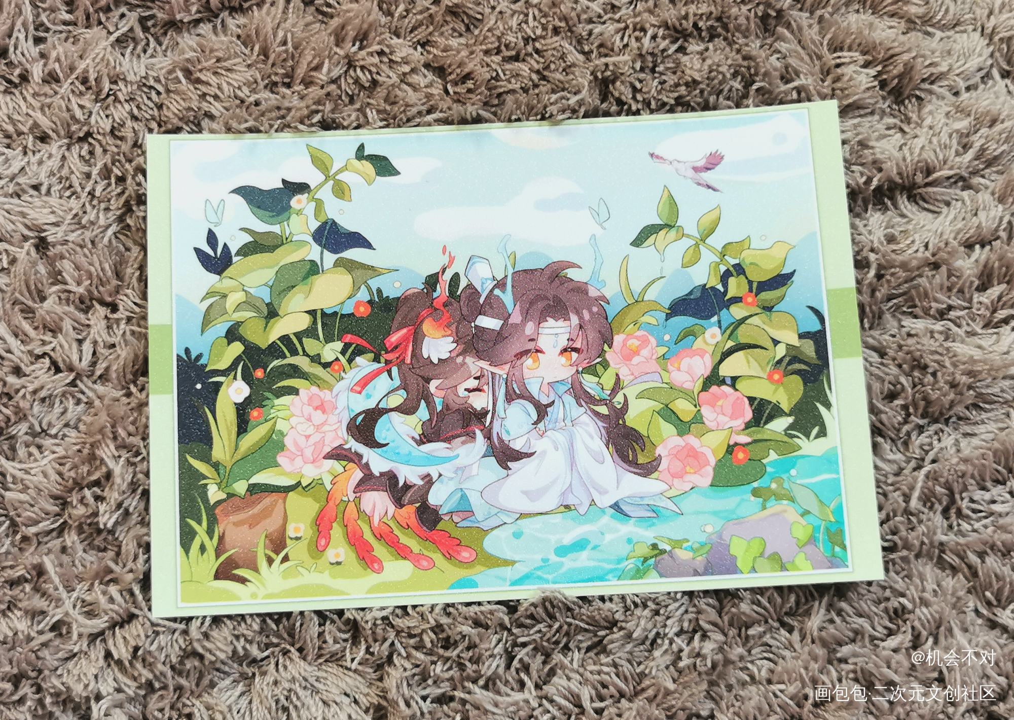 _魔道祖师蓝忘机·魔道祖师魏无羡·魔道祖师绘画作品