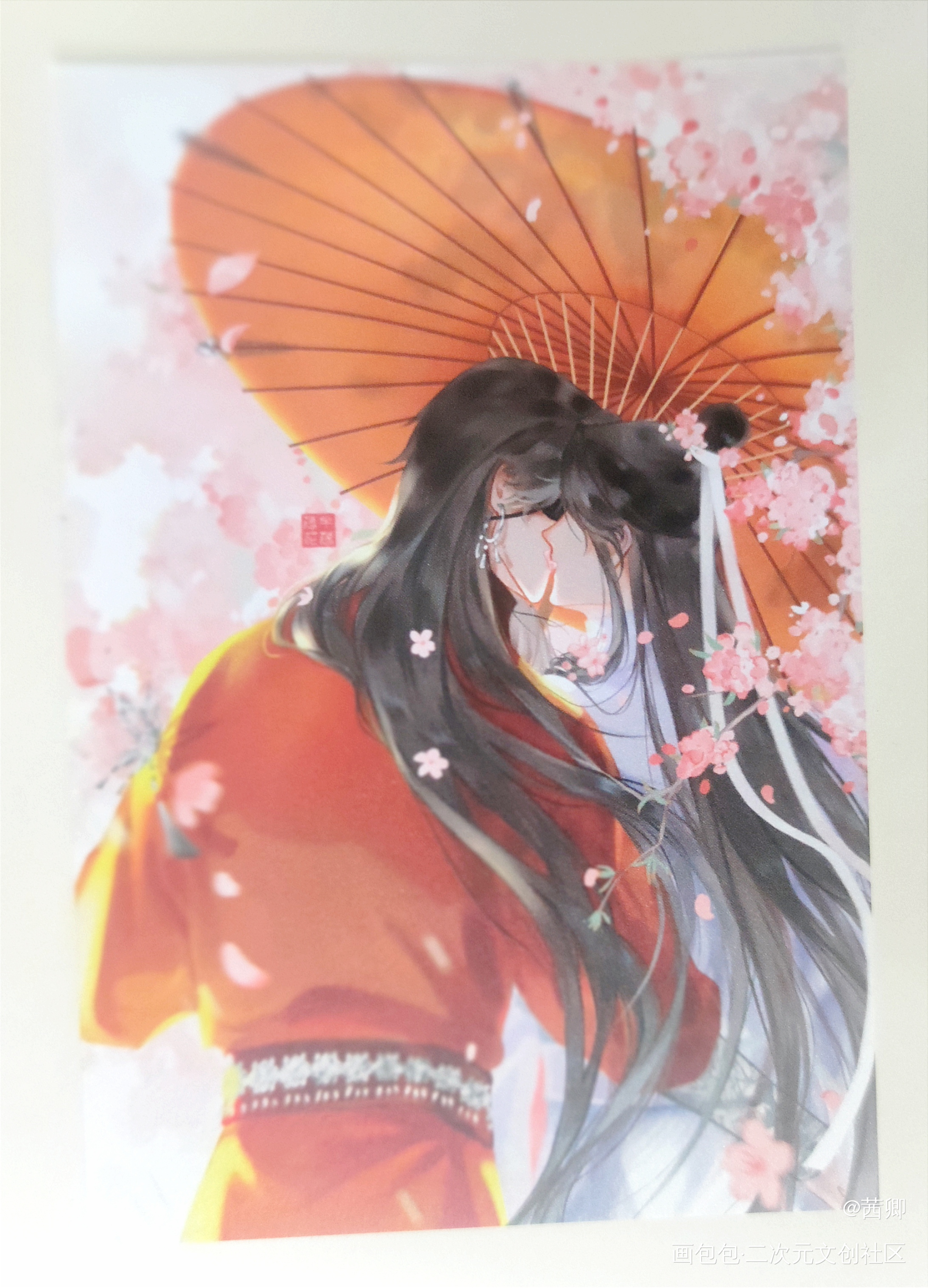 _天官赐福无料返图花城·天官赐福谢怜·天官赐福绘画作品
