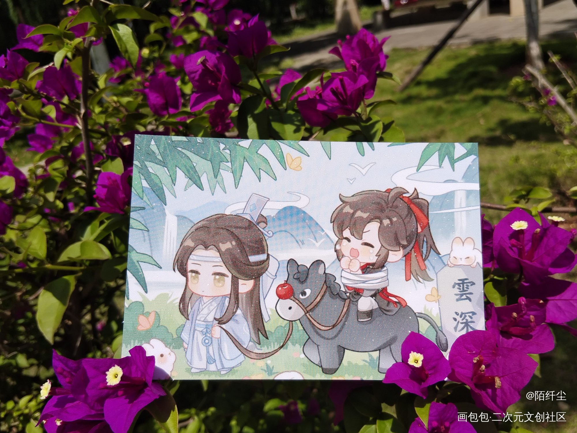 忘羡永远热恋～_魔道祖师无料返图忘羡蓝忘机·魔道祖师魏无羡·魔道祖师绘画作品