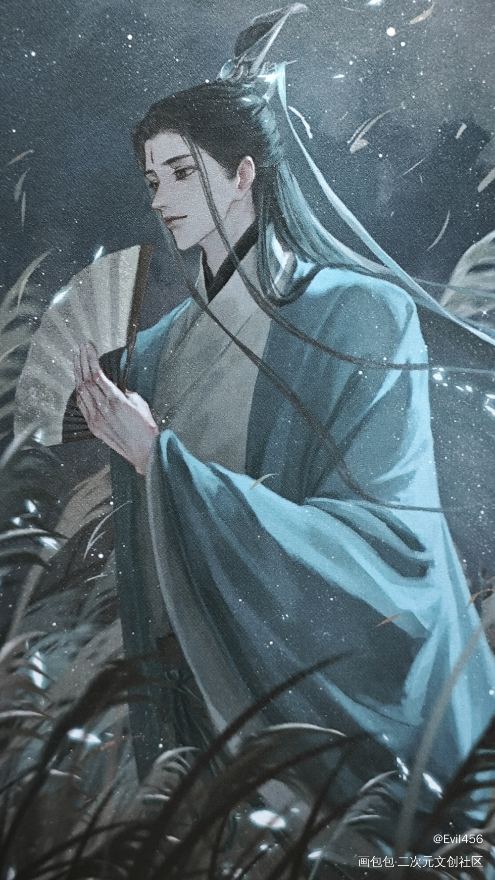 ─=≡Σ((( つ•̀ 3 •́)つ_人渣反派自救系统授权返图沈清秋·人渣反派自救系统绘画作品