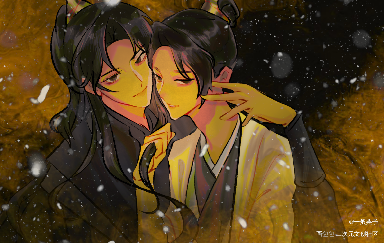 闲泽_闲泽庆余年李承泽范闲绘画作品