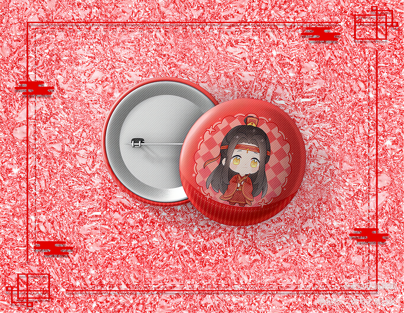 大婚_魔道祖师忘羡蓝忘机·魔道祖师魏无羡·魔道祖师绘画作品